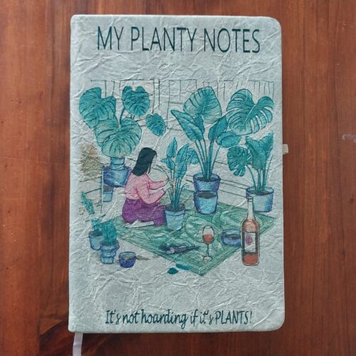 A5 NOTE BOOK - "IT'S NOT HOARDING IF IT'S PLANTS"