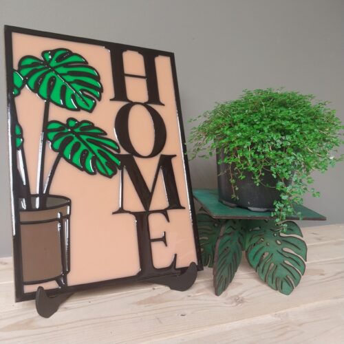 MODERN RESIN BOTANICAL WALL ART / DECOR
